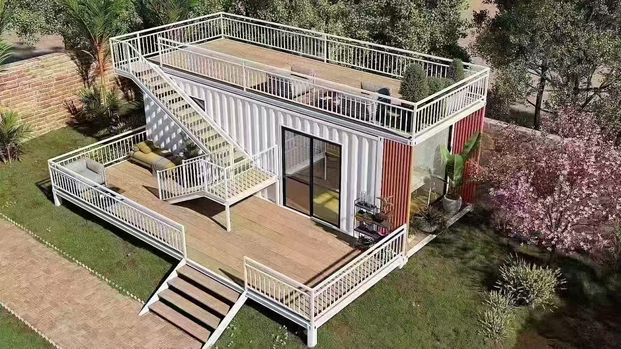 輕量化建筑新標(biāo)桿！雙層景觀打包箱房屋解鎖多元居住新場景